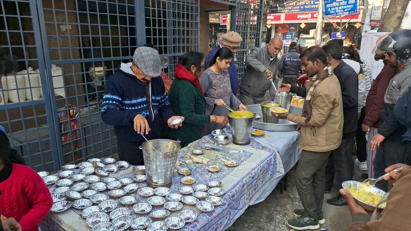 Children come first at every Bhandara