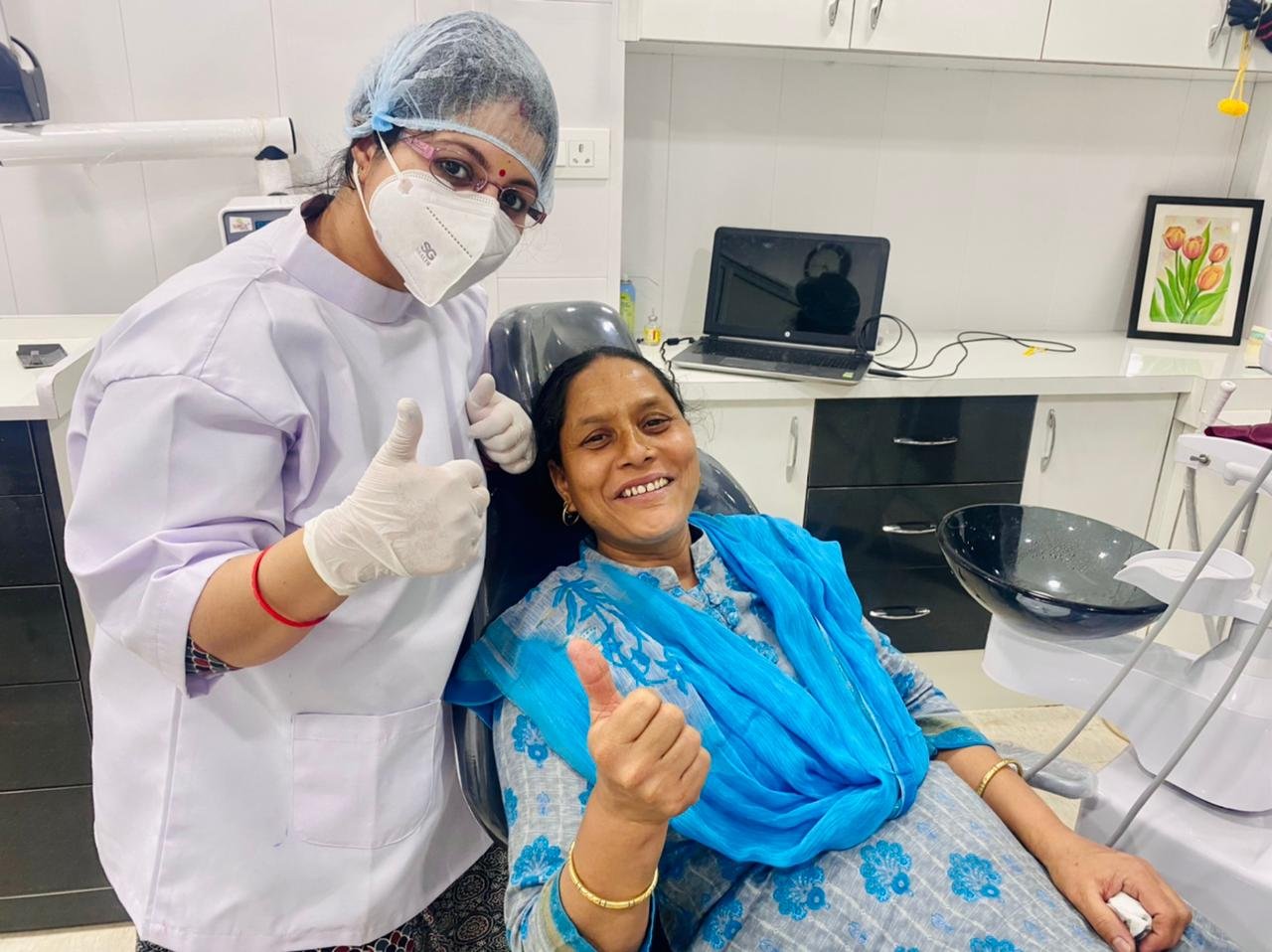 After successful free treatment at Happy Soul Clinic